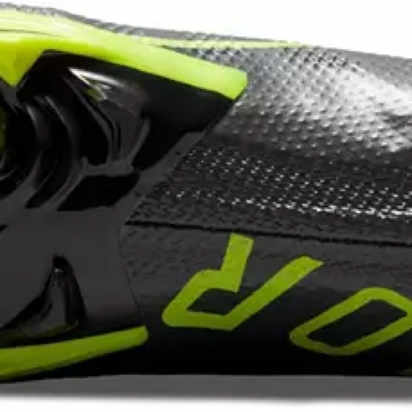 Nike Vapor Edge Pro 360 Black/Red Football Cleats Mens Size 7 DQ3670-071 - Picture 3 of 10